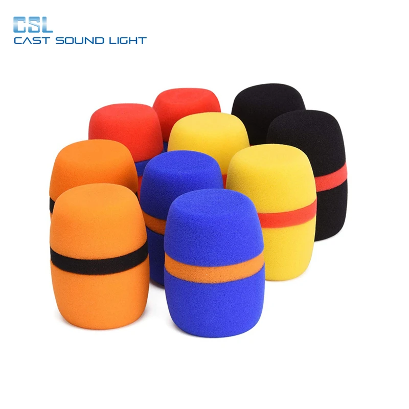 

High-Quality Colorful Custom Microphones Foam Dust Cover for sale