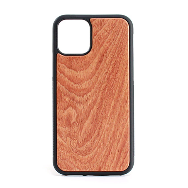 

Acceptable customization For iPhone11 multicolor selection TPU wood pellet phone case