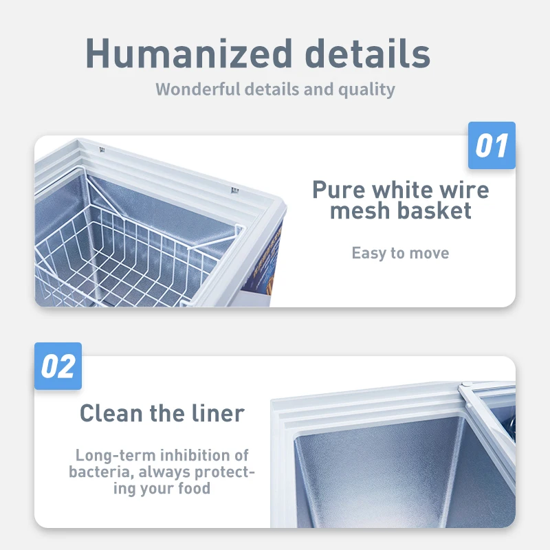 low power consumption ice cream freezer