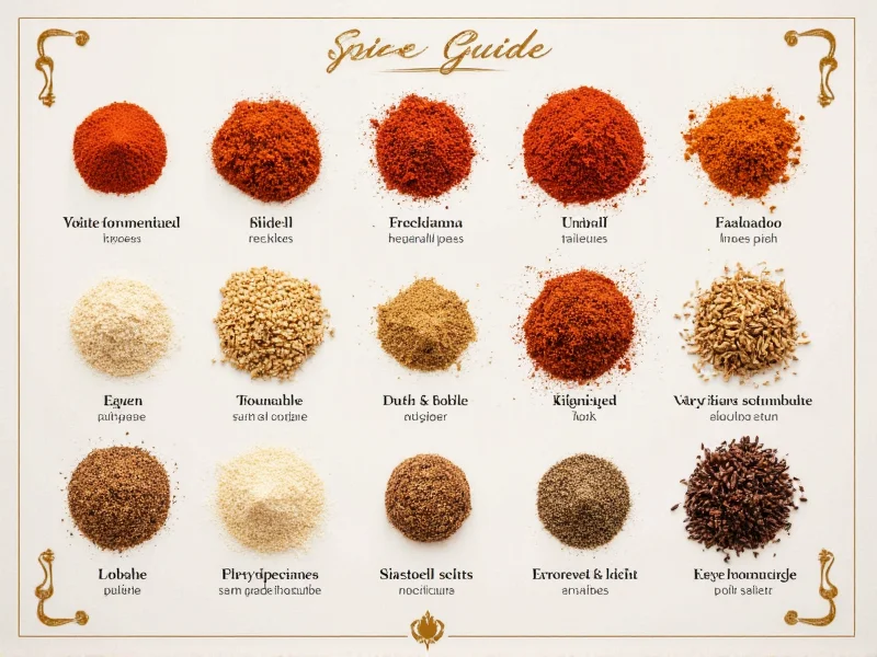 Essential Spice Guide: Flavor Profiles & Usage Tips