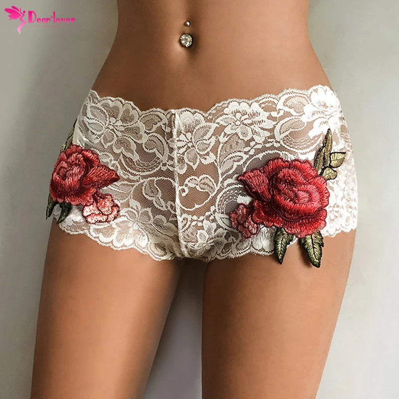 

Factory Wholesale Embroidered Beads Sexy Thongs Knickers Ladies Panties Women Underwear, Customized panties with beads