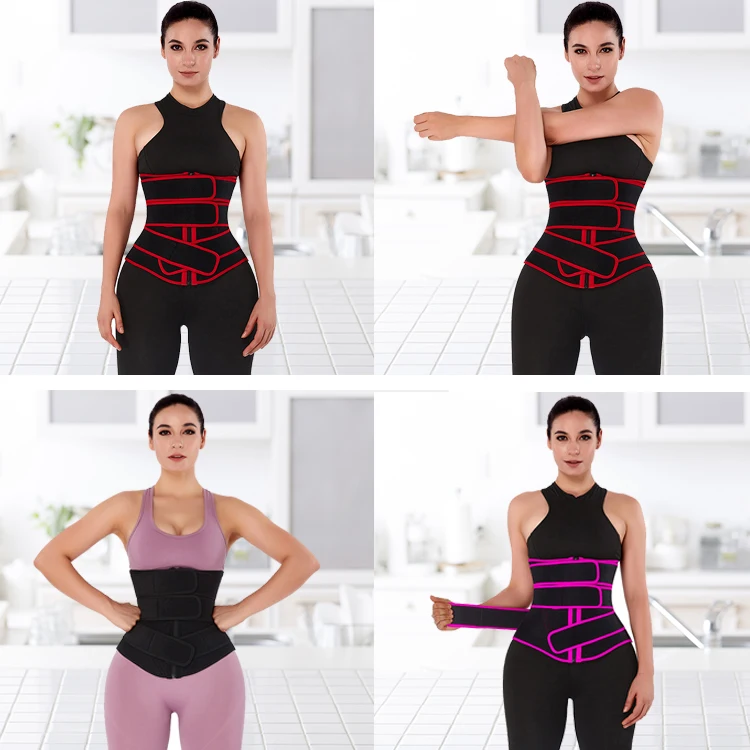 
Tummy Control Hot Selling Custom Logo Slimming Waist Trainer Corset Black Private Label Latex Waist Trainer 