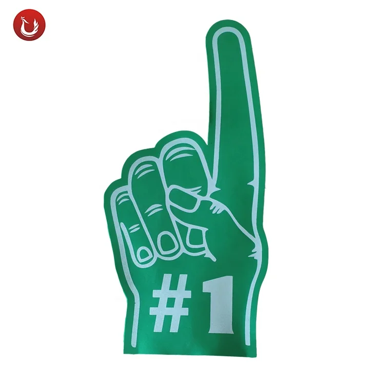 
Customized Design Promotion EVA Foam Cheering Gloves Cheering Hands Cheap Price Foam Fingers 