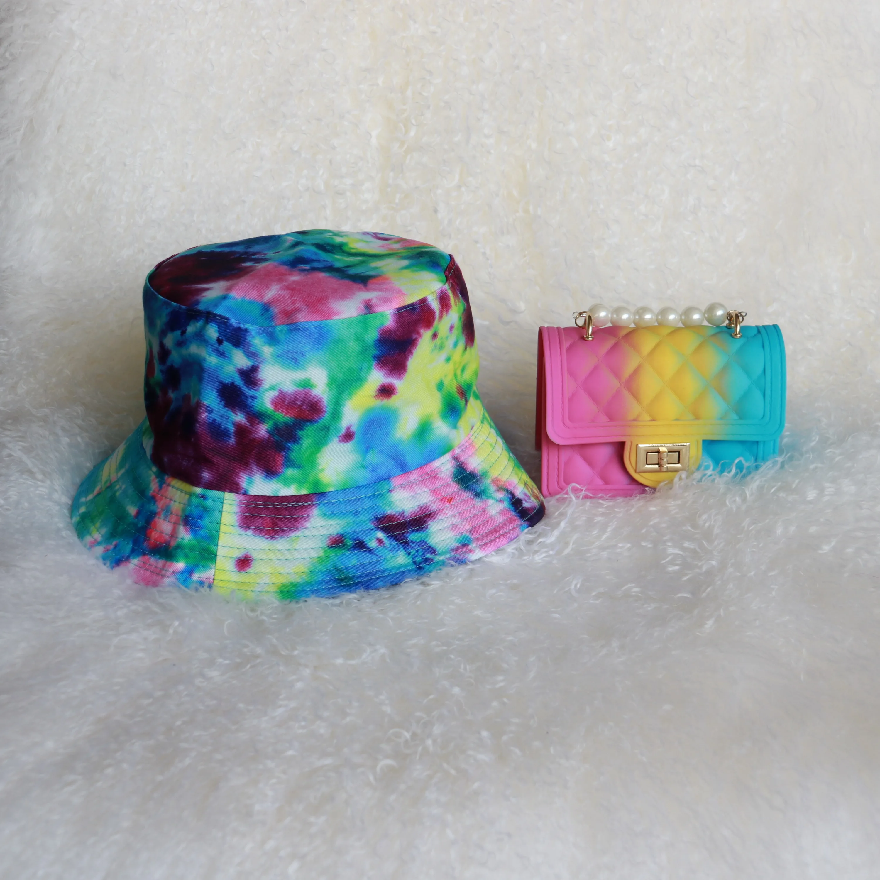 

Wholesale Vendor Fashion Designer Handbags Spring Summer Trendy Beach Fisherman Bucket Luxury Women Hat And Purse