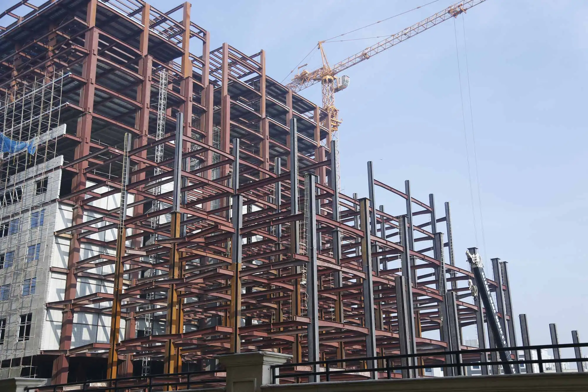 抗震预制高品质钢结构酒店建筑