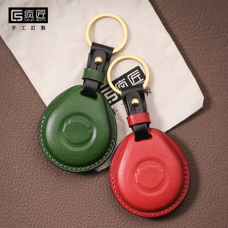 

2021 NEW High Grade Craft Handmade Genuine Leather Smart Car Key Case Cover for Harley Davidson Motorcycle, 17 color available