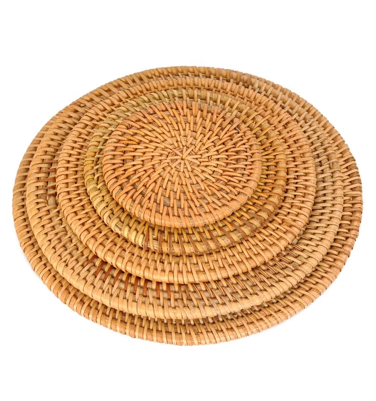 

Wholesaler Environmentally Friendly Kitchen Bar Table Dining Rattan Placemats