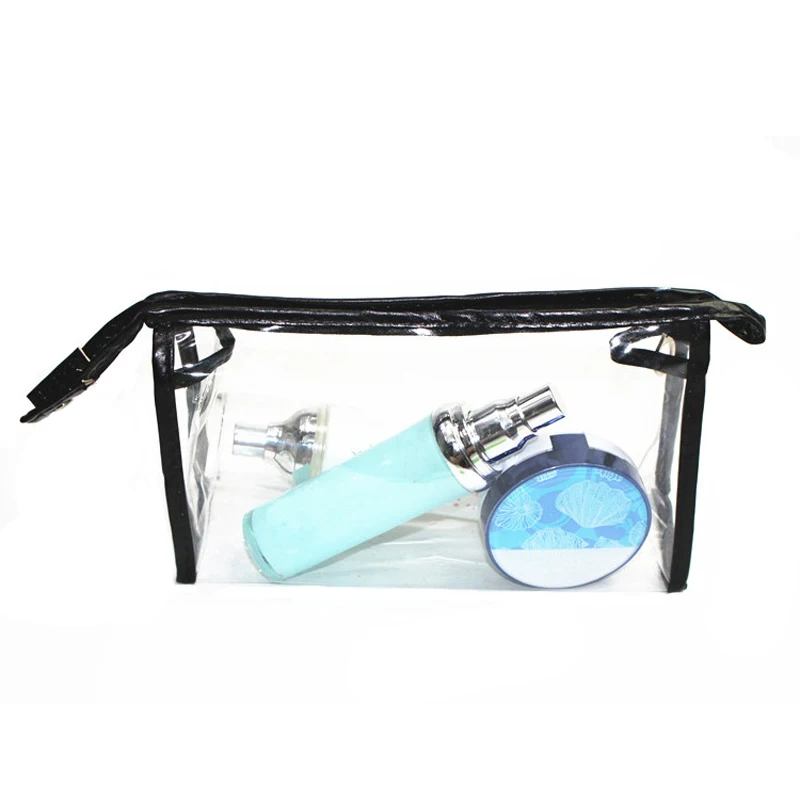 

Waterproof Neceser De Viaje Portable Portable Pvc Transparent Large Capacity Travel Cosmetic Storage Bag Toilet Bag Cosmetic Bag