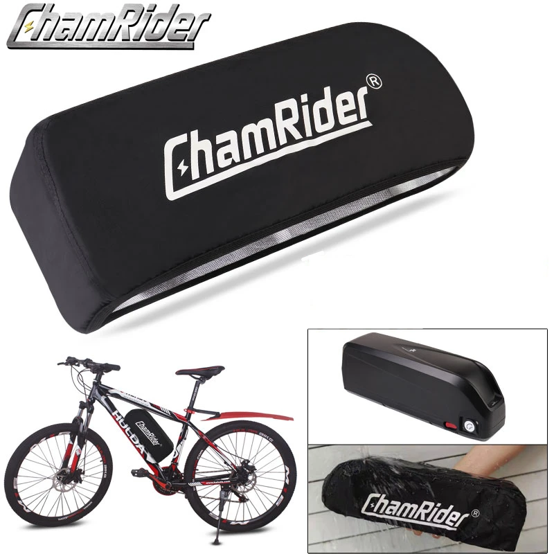 

ChamRider WaterProof cover for Ebike Battery Dust-Proof Anti-mud Cover Bag for Hailong Polly Style Lithium Batteries