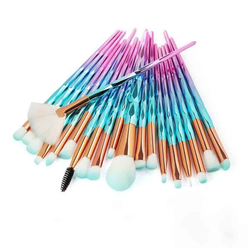 

20pcs Quality Synthetic Powder Brush Make Up Foundation Eye shadow Women Cosmetic Makeup Brushes Set