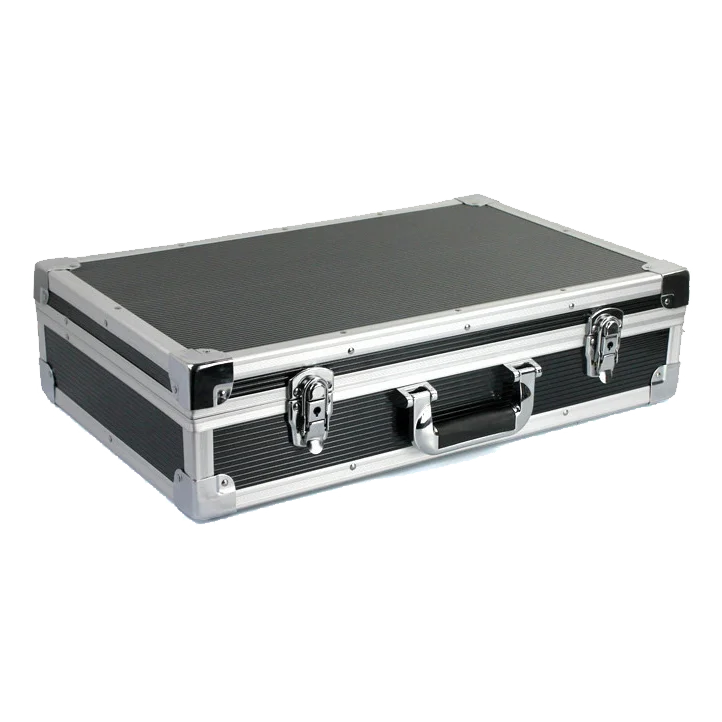 

Professional Portable Aluminum Hard Carry Case Tool Box With Internal Divider