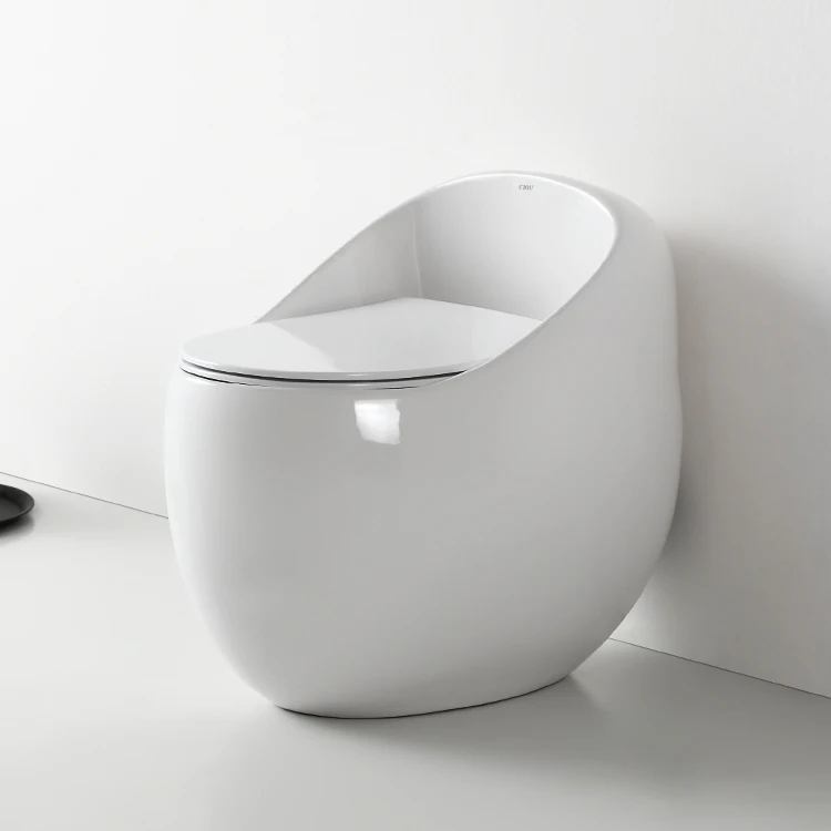 New Design 2020 Modern Western European Round Egg Shaped Toilet Bowl ...