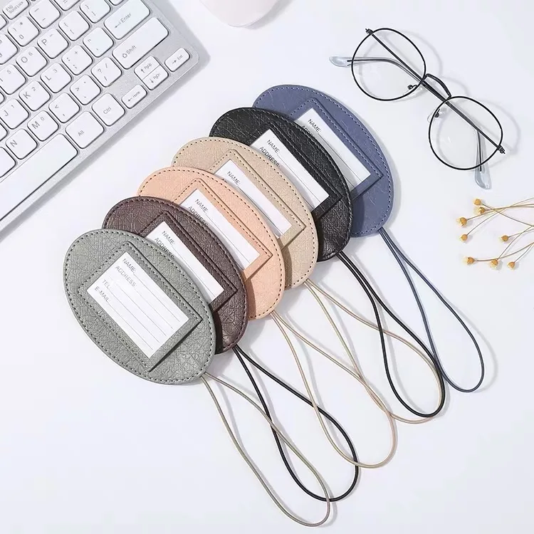 

Custom pu luggage tag travel baggage tag everyone 2pc