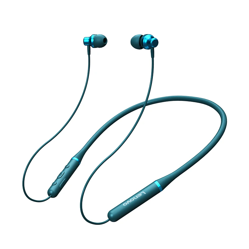 

Lenovo XE05 blue tooth earphone wireless tech neckband boat headphone earbuds wireless