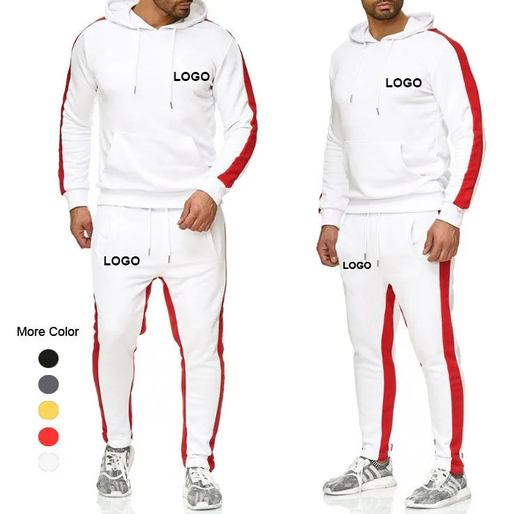 

Wholesale Mens Hoodies Jacket And Tracksuit Set Jogger Tracksuit Men Long Sleeve Gym Sweatshirt Custom Logo Sweatshirt, As pictures