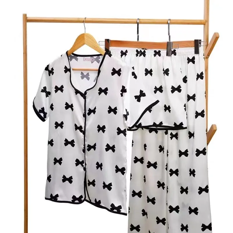 

2021 new product pajamas for women set short, Picture shows