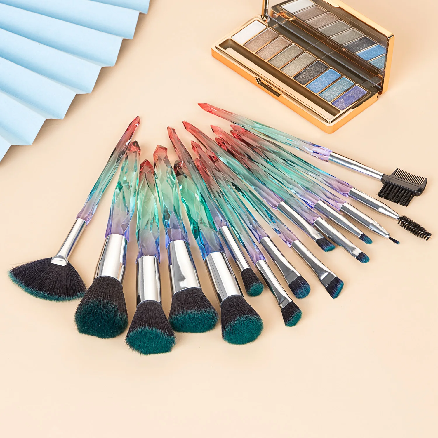 

Most Popular Personalized Custom LOGO Synthetic hair Techniques Makeup Brush Set