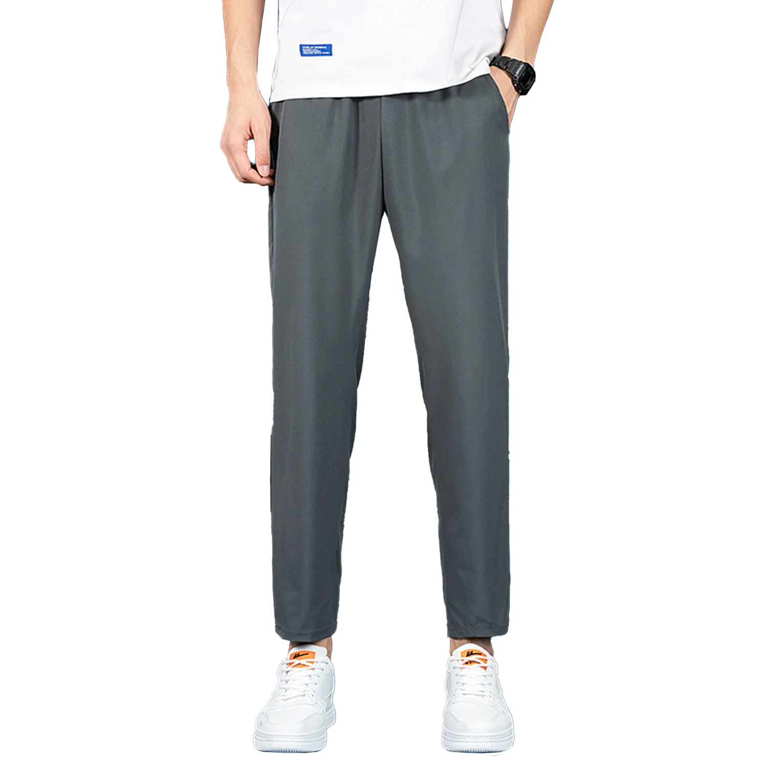 

2021 New Arrivals Flygaga Summer Outdoor Men's Trousers Drawstring Breathable Elastic Quick Dry Pants