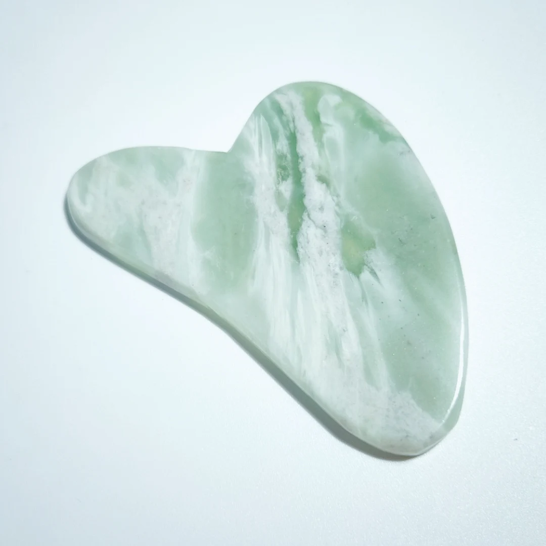 

Guasha Board Wholesale Hot Selling New Gua Sha Board Green Body Massager Stone Xiuyan Jade Guasha