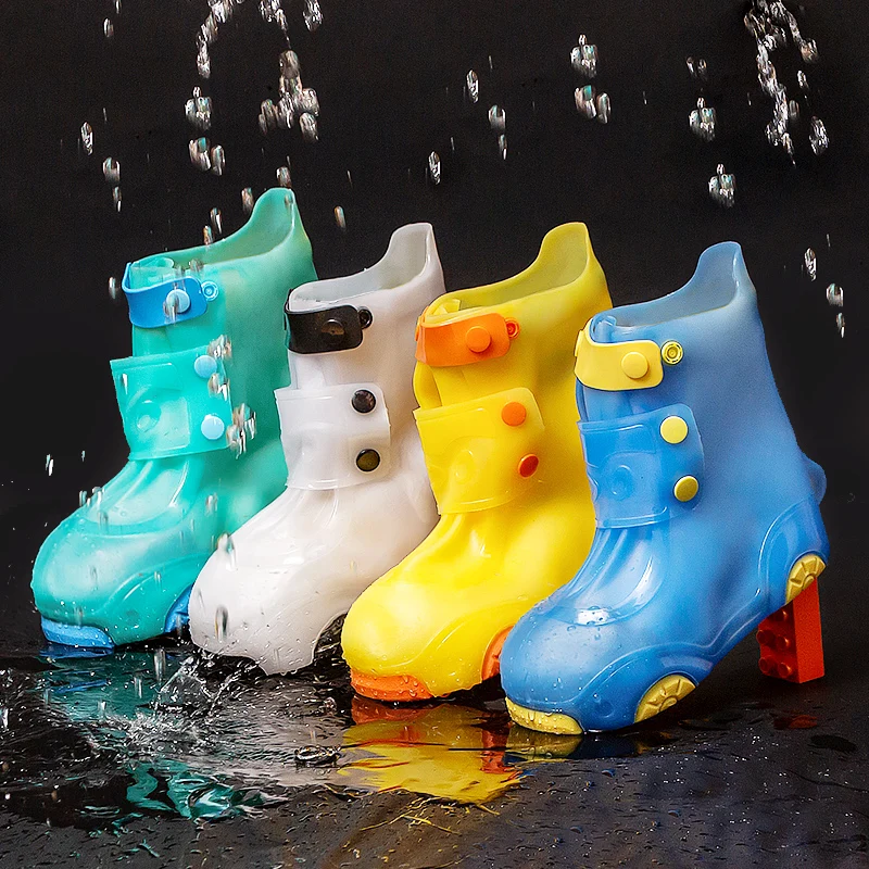 

CheerfulMario children rain boots baby rain boots