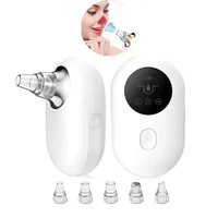 

2020 New 5 in 1 Private Label Amazon Hot Sell Portable Electric Facial Suction Skin Pore Cleaner Blackhead Remover Vacuum