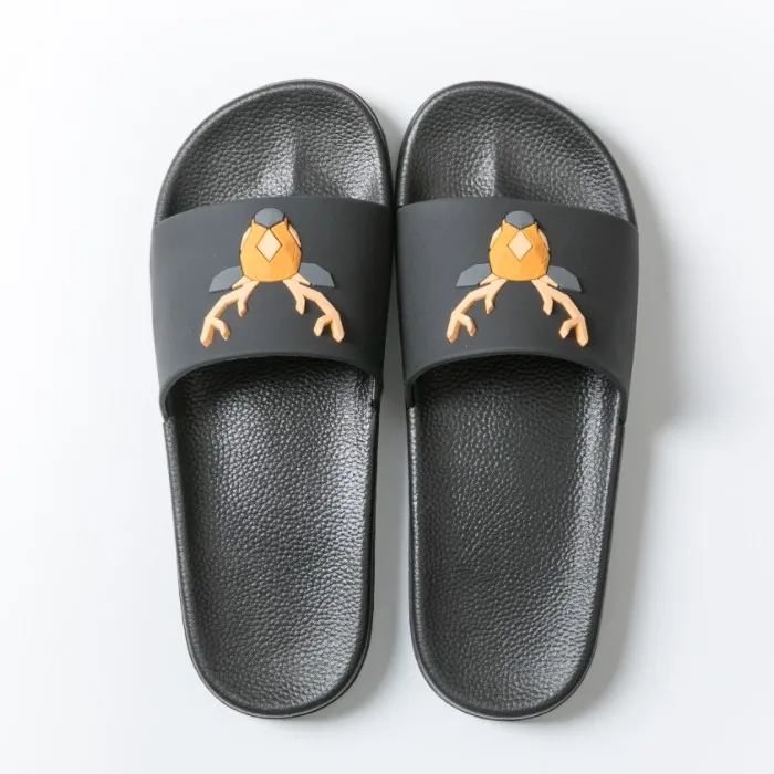 

Top Shoes Latest Custom Men or Lady Unisex Slides Footwear Cute Cartoon PVC Slides Slipper Sandals, Balck/white