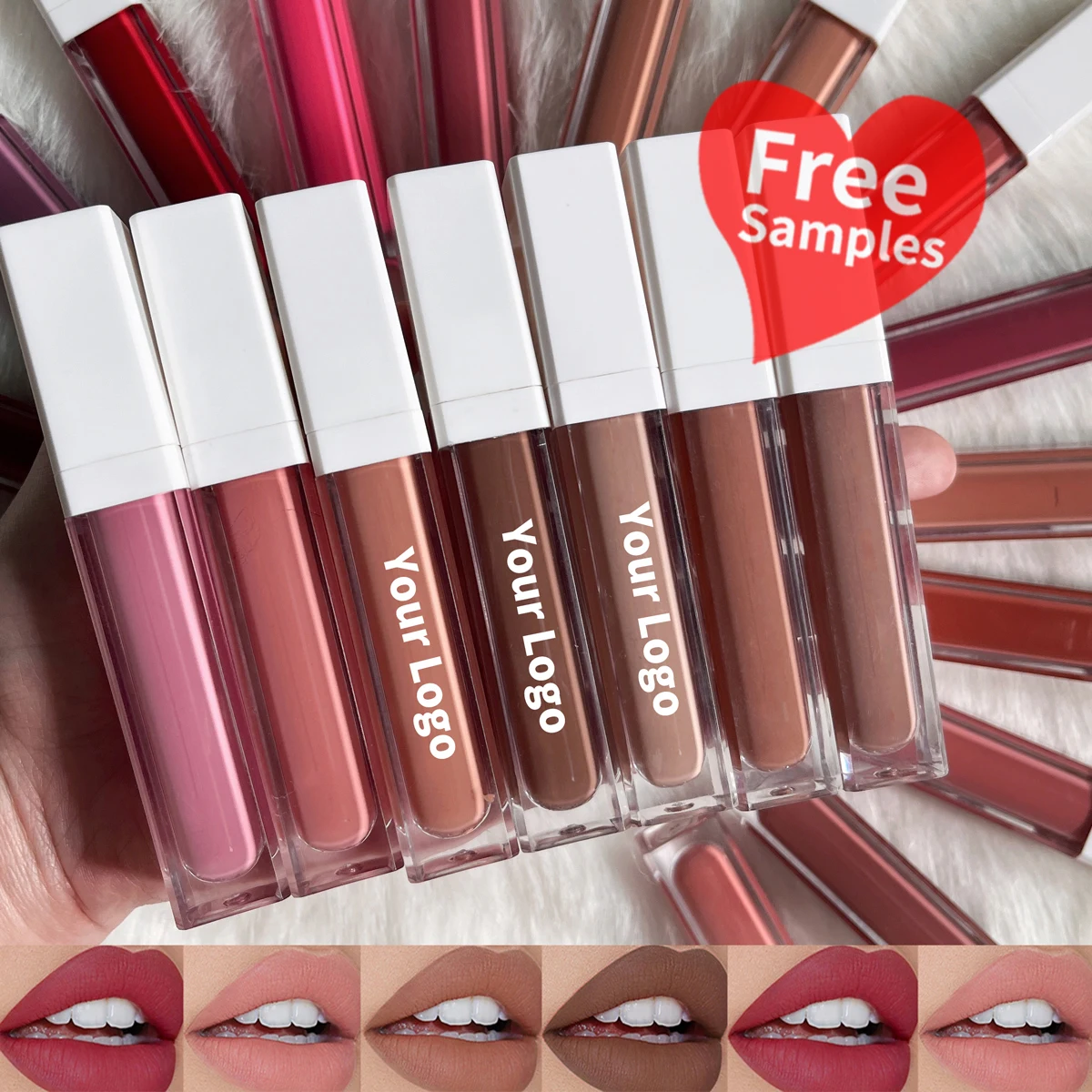 

Wholesale low MOQ high pigment long lasting matte liquid lipstick