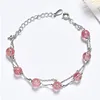 Fashion Gold Plated Copper Crystal Breaded Strand Handmade Original Ceramic Natural Stone Beaded Bracelet For Man