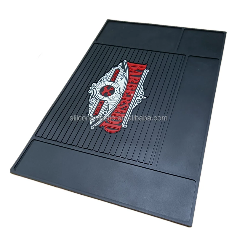 

2021 China factory new products silicone plastic bar floor mat with good price, Customized color