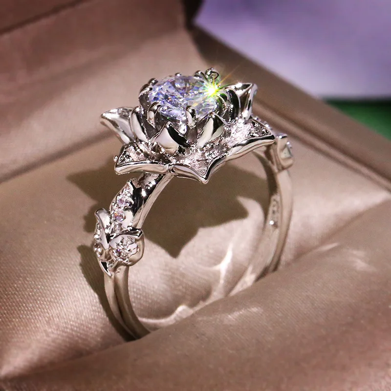 

1.5 Carat Diamond S925 Sterling Silver Ring for Women Fine Anillos De Silver 925 Jewelry Bizuteria Gemstone Anillos Mujer Ring
