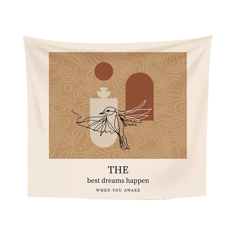 

Tapestry wholesale wall decoration modern tapestry material low price ready to ship