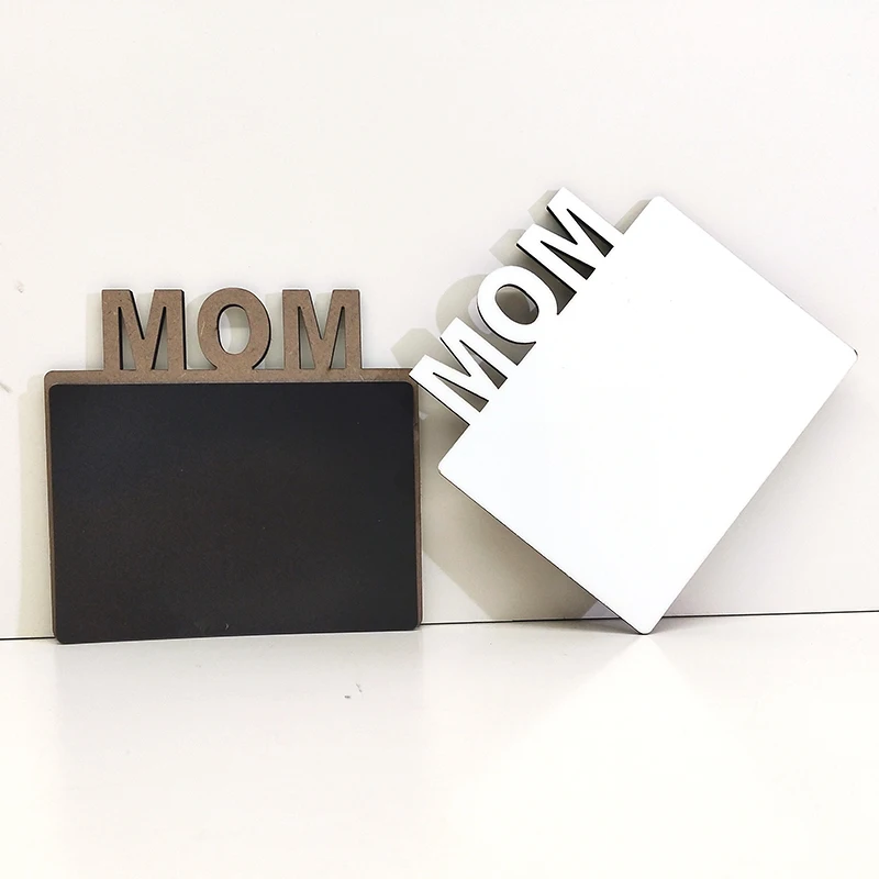 

Mother's Day gift sublimation MDF fridge magnet custom fridge magnetic sticker, Gloss white and matt white