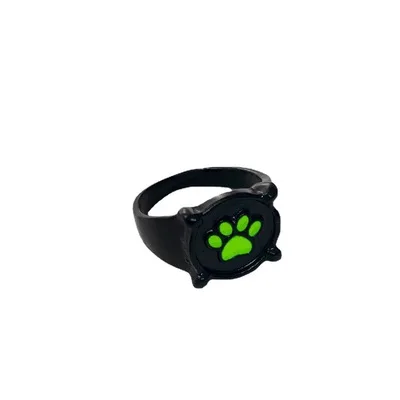 

Ding yi Children's Role Playing Accessories Cat Black Ring Anime Cat Claw Ring women rings 2021