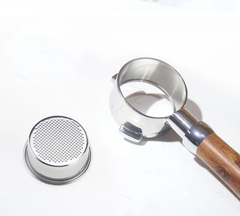 

High quality 54MM Stainless Steel Coffee Bottomless Portafilter Professional Espresso Machine Filter Basket Coffee Accessories
