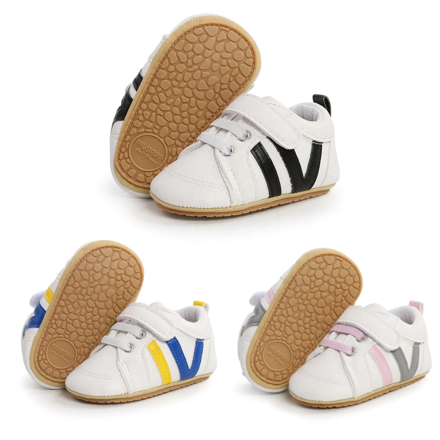 

Hard Sole Toddler Boy Girl Infant Newborn Prewalker Sport Baby Casual Shoes