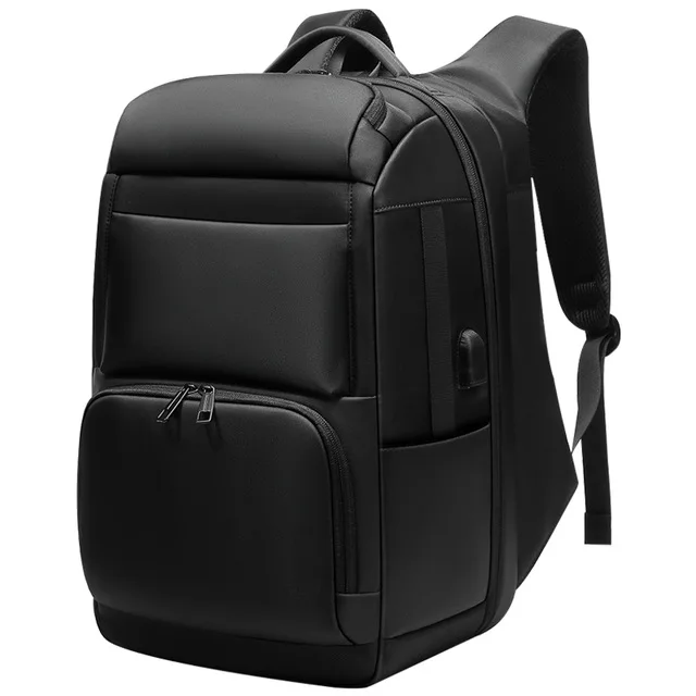 

New Travel Backpack Men Multifunction Large Capacity Male Mochila Bags USB Charging Port 17.3 inch Laptop School Backpacks, 1colors