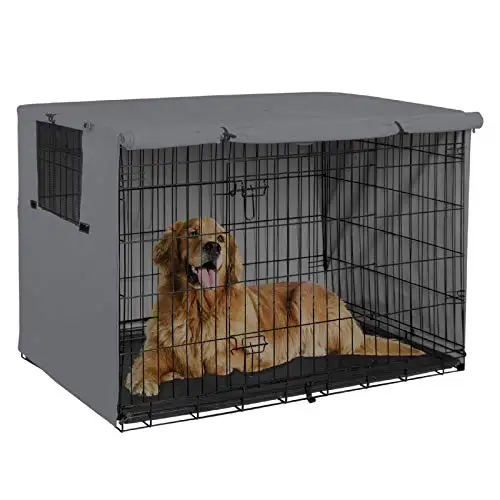 

Suitable for 60.96-121.92 cm steel wire dog cage polyester pet dog cage cover