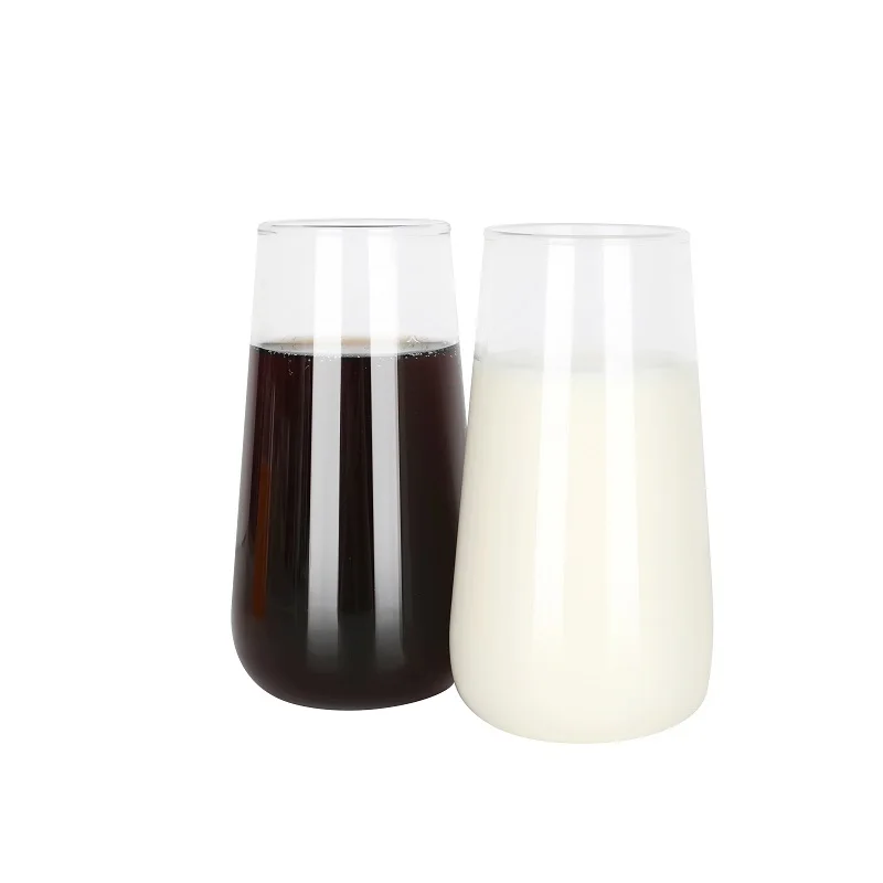 

17oz Heat Resistant High Borosilicate Glass Cup Juice Glass Mug