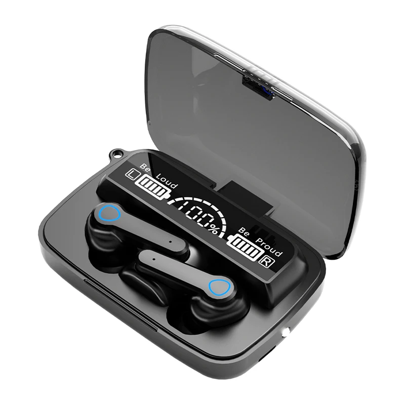 

M19 Wireless Earbuds BT 5.0 earphone sports headset in-ear earplugs Tws headset waterproof headphone bass Music earphoneM19 Wire