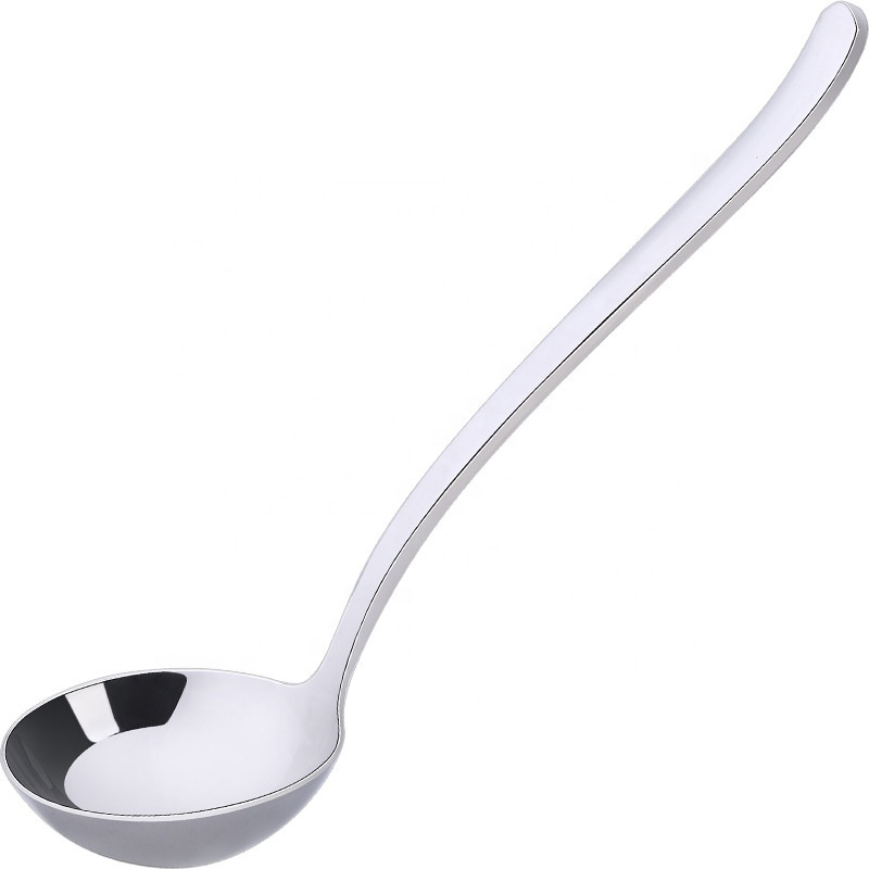 

SSGP 8 Inches Metal 304 Stainless Steel Long Soup Noodles Rice Spoon
