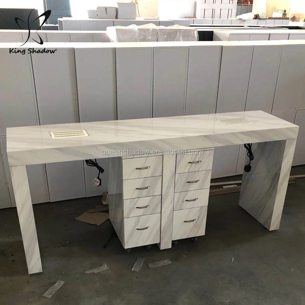 Beauty Nail Salon Furniture Package Nail Bar Desk Manicure Table Used