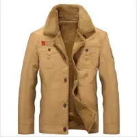 

Ready to ship OEM SERVICE 2019 Men's Winter Fleece Heavy Jackets cotton Jackets for Men clothing