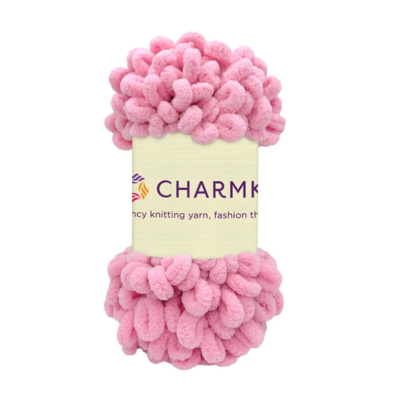 

China manufacturer wholesale chunky chenille loop yarn for hand knitting blanket