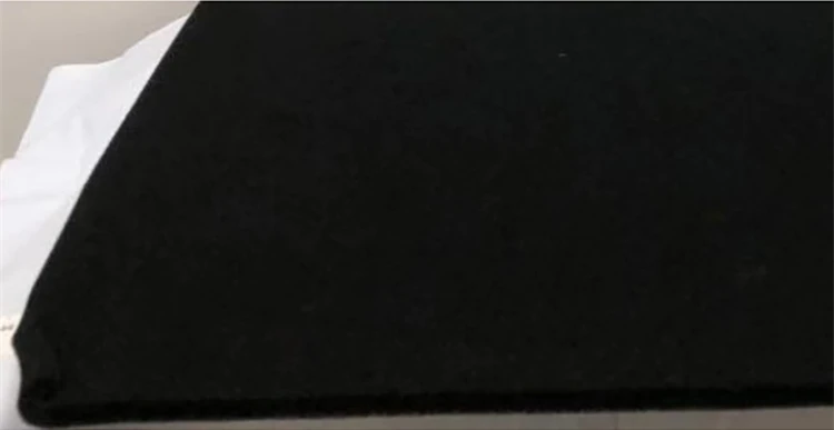 Flat soft foam absorber