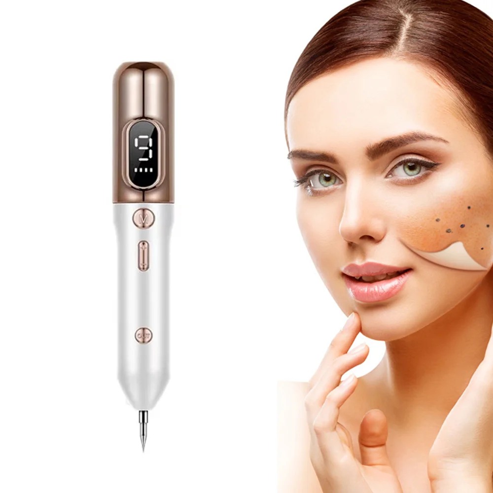 

Best laser freckle spot dot mole remover home use face beauty equipment plasma mole removal pen, 3 colors