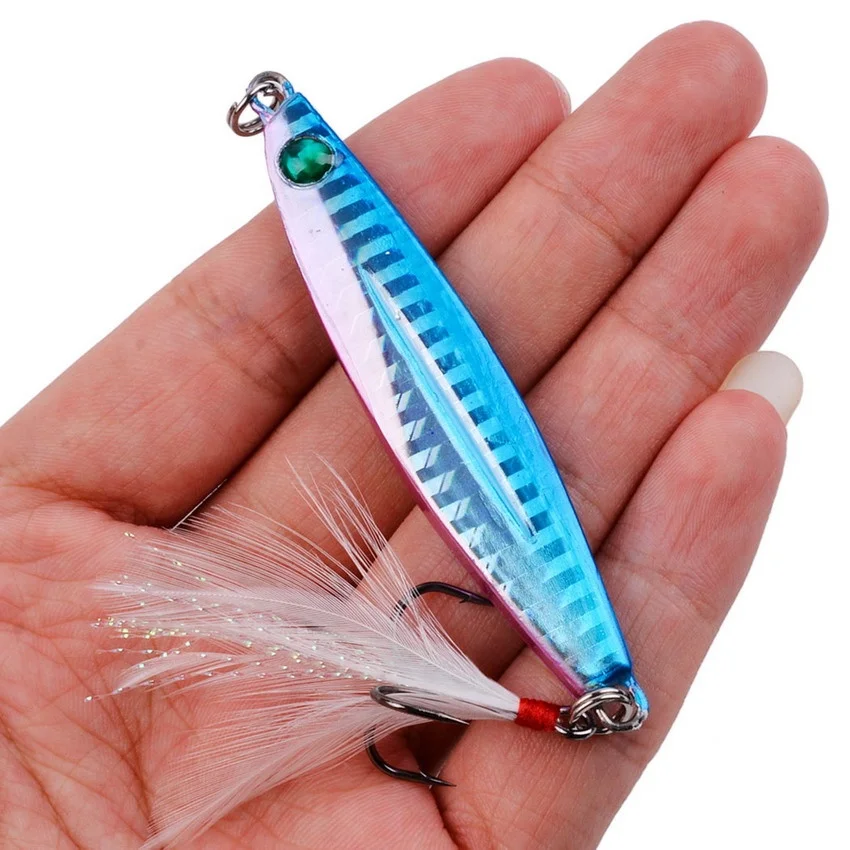 

TY Metal Jig 7g 10g 14g 17g 28g 40g Jigging Lead Fish Fishing Lure Metal Lures Fishing Jig Supplies for Pike Pesca, Picture