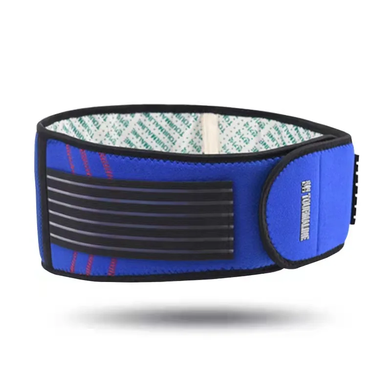 

Warm Tourmaline Magnetic Therapy Back Brace Self Heating Lumbar Waist Support Belt, Blue