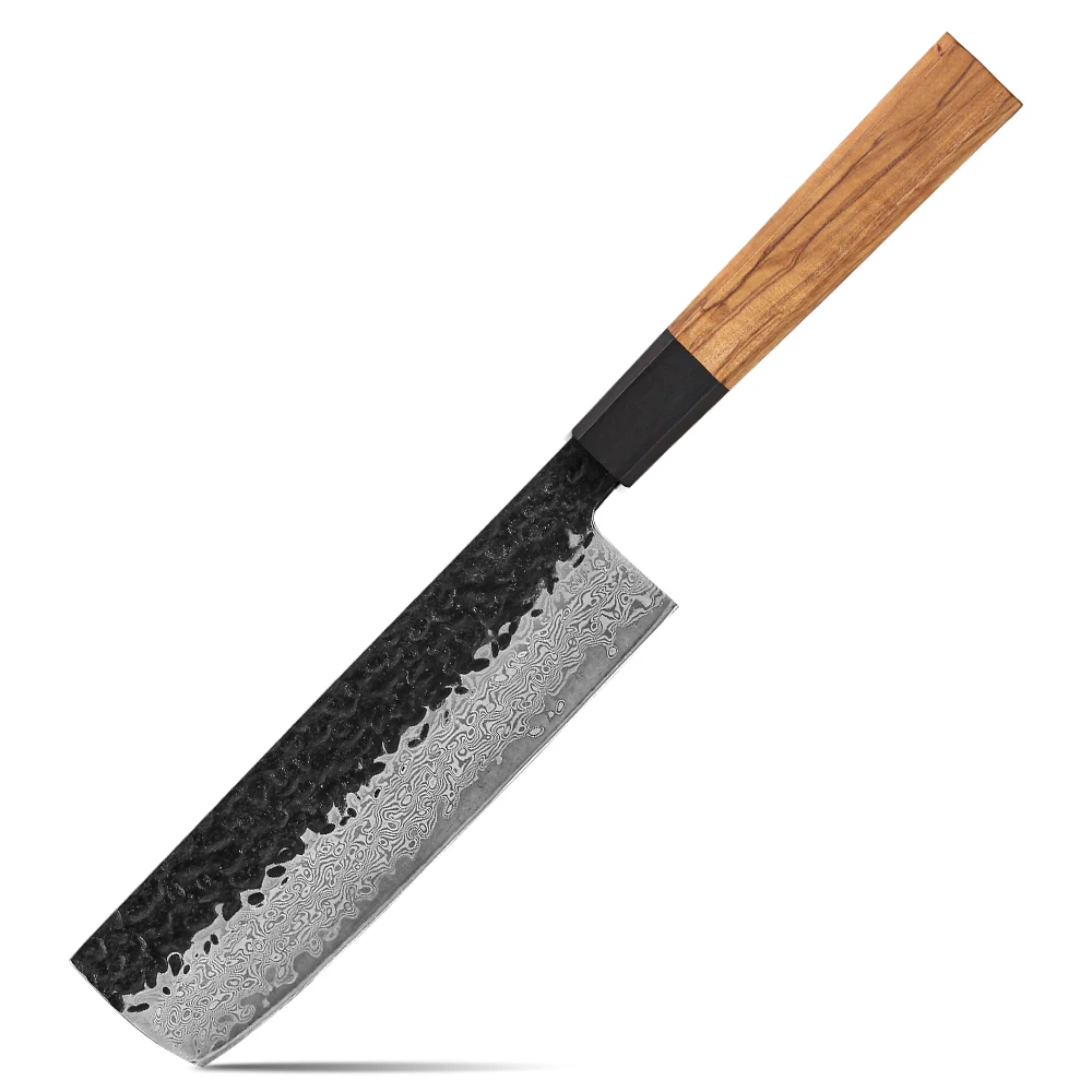 

Best Seller Professional Handmade Damascus Japanese Nakiri Knife
