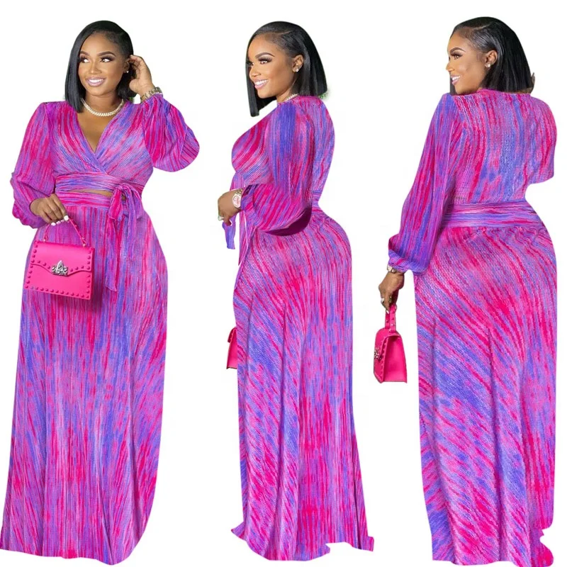 

2021 Autumn Winter women long sleeves v neck party dresses latest plus size prom Dresses, Multi color