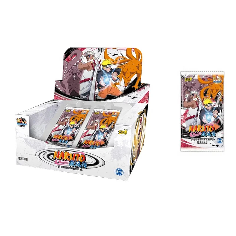

Wholesale 36Box Narutoes Cards Box Full Set Kayou Collection Shippuden Soldier Chapter Star Heritage Hokage Card